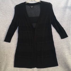 Apt. 9 Summer Weave Loose Knit 3/4 Sleeve Dress Up or Down Classy or Boho Duster